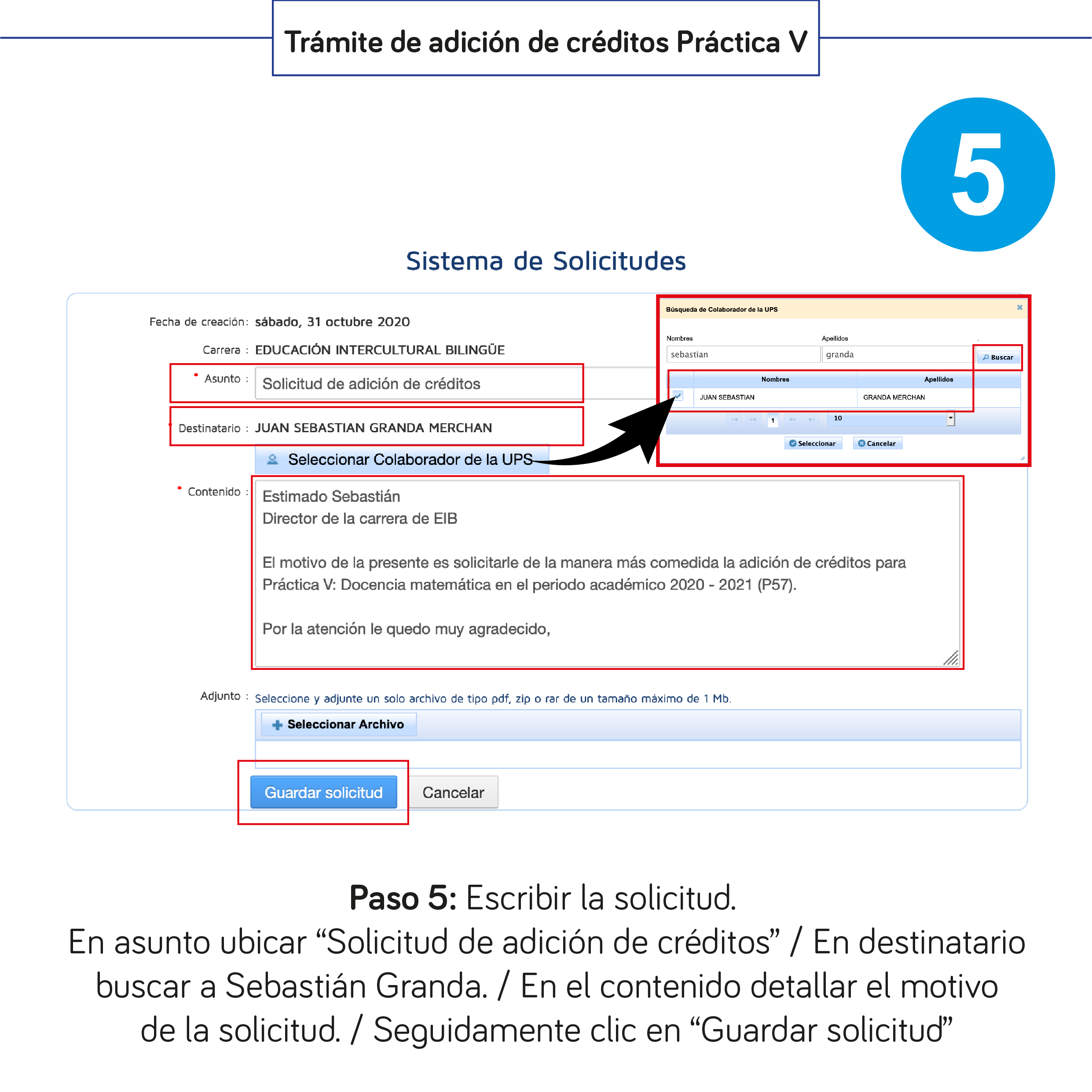 Paso 5